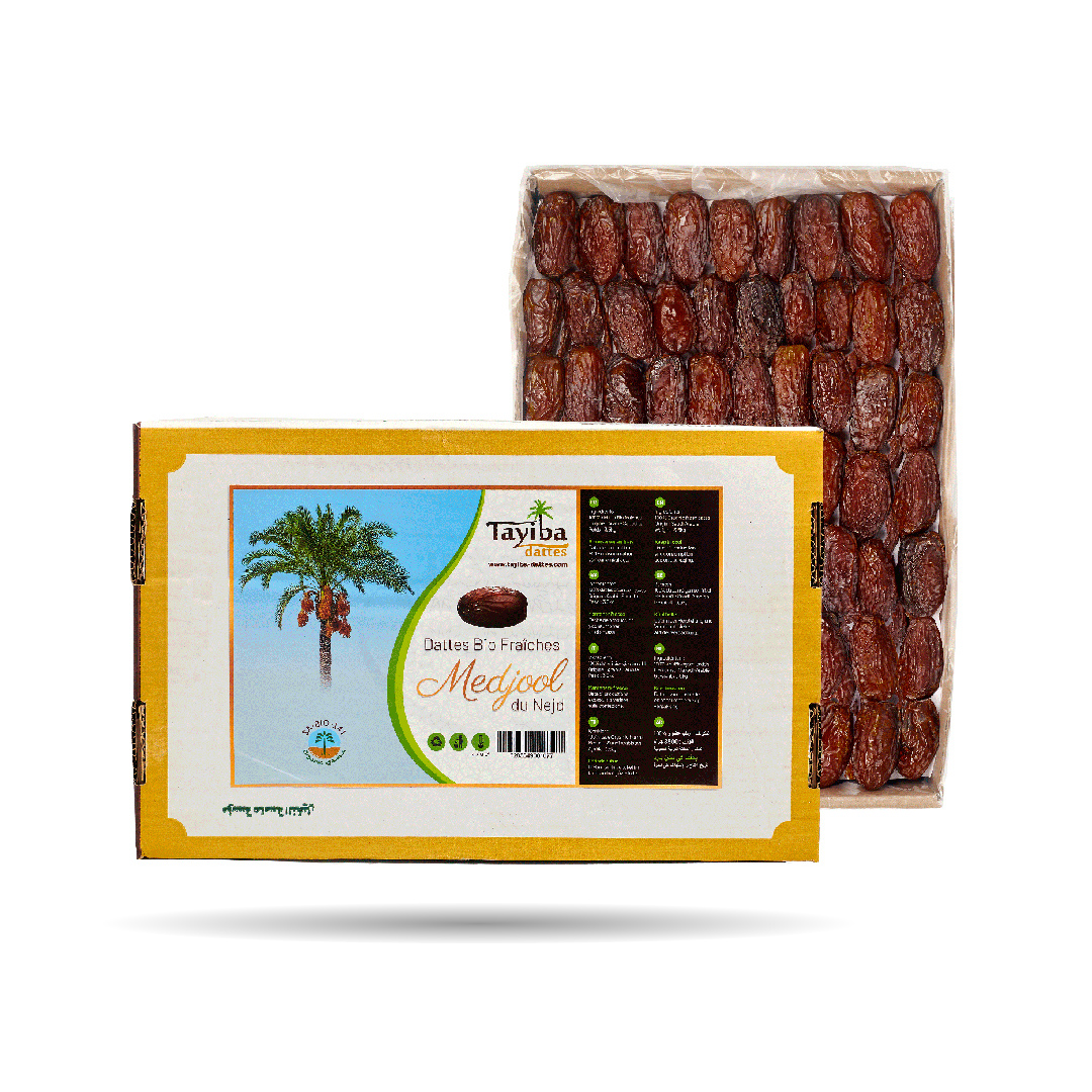 Organic Medjool Dates from Saudi Arabia - Tayiba Dattes